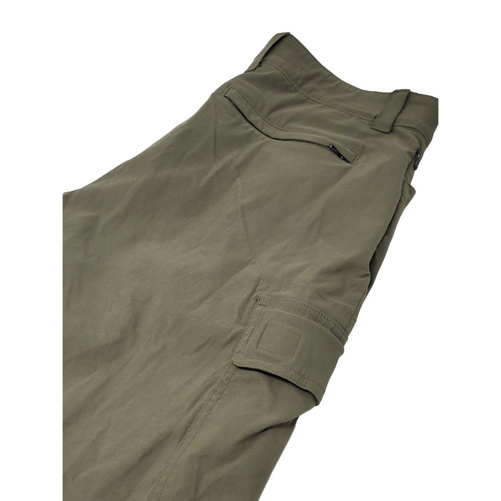 Orvis Cargo Hiking Shorts Size 32 Green 7 Pockets Moisture Wicking‎